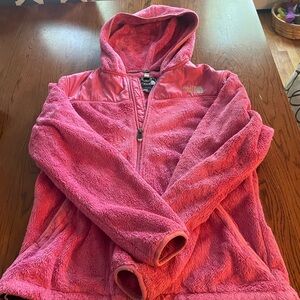 North Face women’s pink jacket.